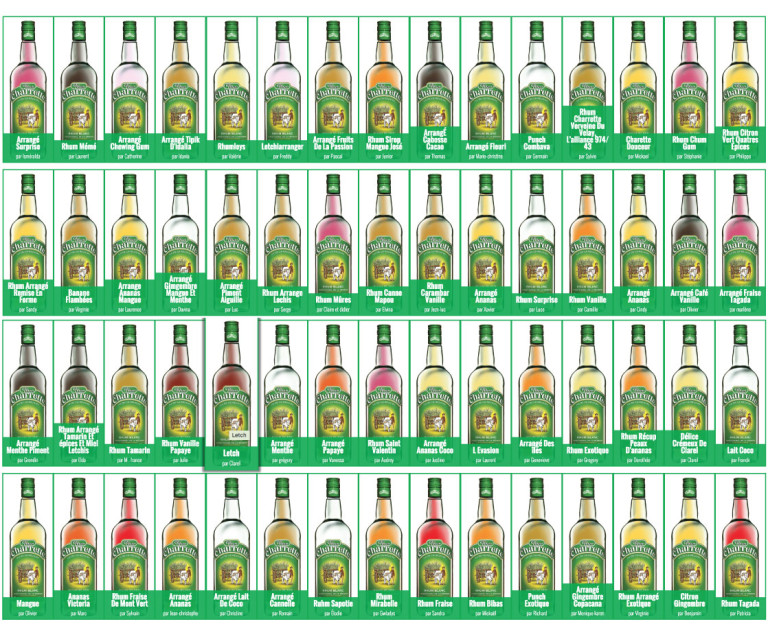 Vos recettes de Rhums arrangés - Rhum Charrette